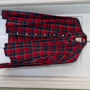 Abercrombie and Fitch muscle flannel vintage. 1 of 1. Won’t find on site.